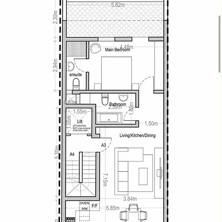 Appartamento Modern One Bedroom